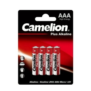Pilas Alcalinas Plus Aaa 4Un - Camelion
