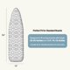 thumbnail image 2 of Funda para tabla de planchar UniSimp 38x137 cm Gris ceniza, 2 of 6