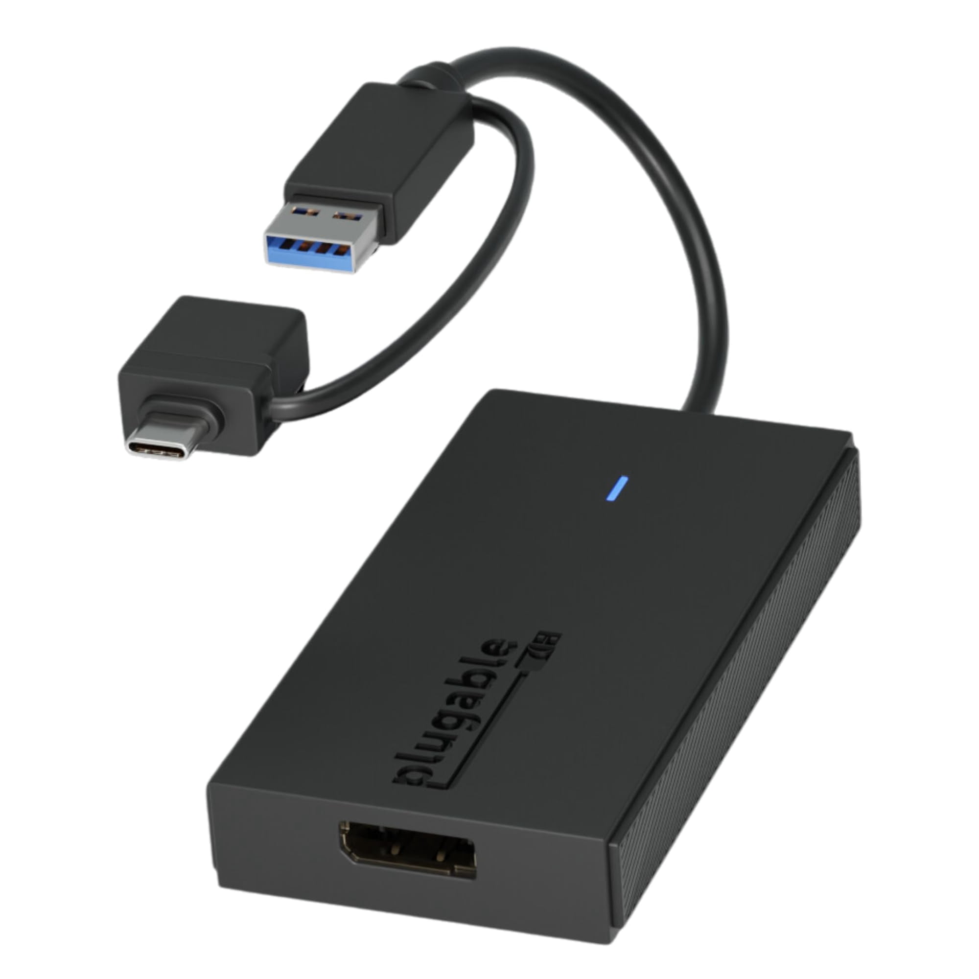 Plugable - Adaptador Usb A Displayport Uga-dp-s Enchufable Para Mac/windows