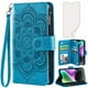 thumbnail image 1 of Premium Leather Credit Card Holder Phone Case for Apple iPhone 6/7/8/SE/X/XR/XS/11/12/13/14 Pro Max 5G/7Plus/8Plus/SE2016/SE2022/Promax+ 2nd/3rd, 1 of 3