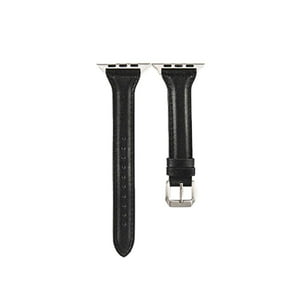Genérico - Correa Cuero Premium Para Apple Watch 42Mm Negro
