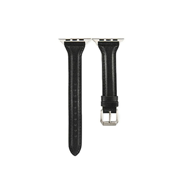 Correa Cuero Premium Para Apple Watch 42mm Negro
