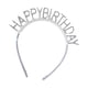 thumbnail image 3 of Diadema De Feliz Cumpleaños Tiara De Cumpleaños Elegante Para Suministros De Decoración De Fiesta Diamantes De Imitación Transparentes, 3 of 5