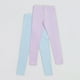 thumbnail image 2 of Calza Niña Kids Bipack Celeste Corona, 2 of 5