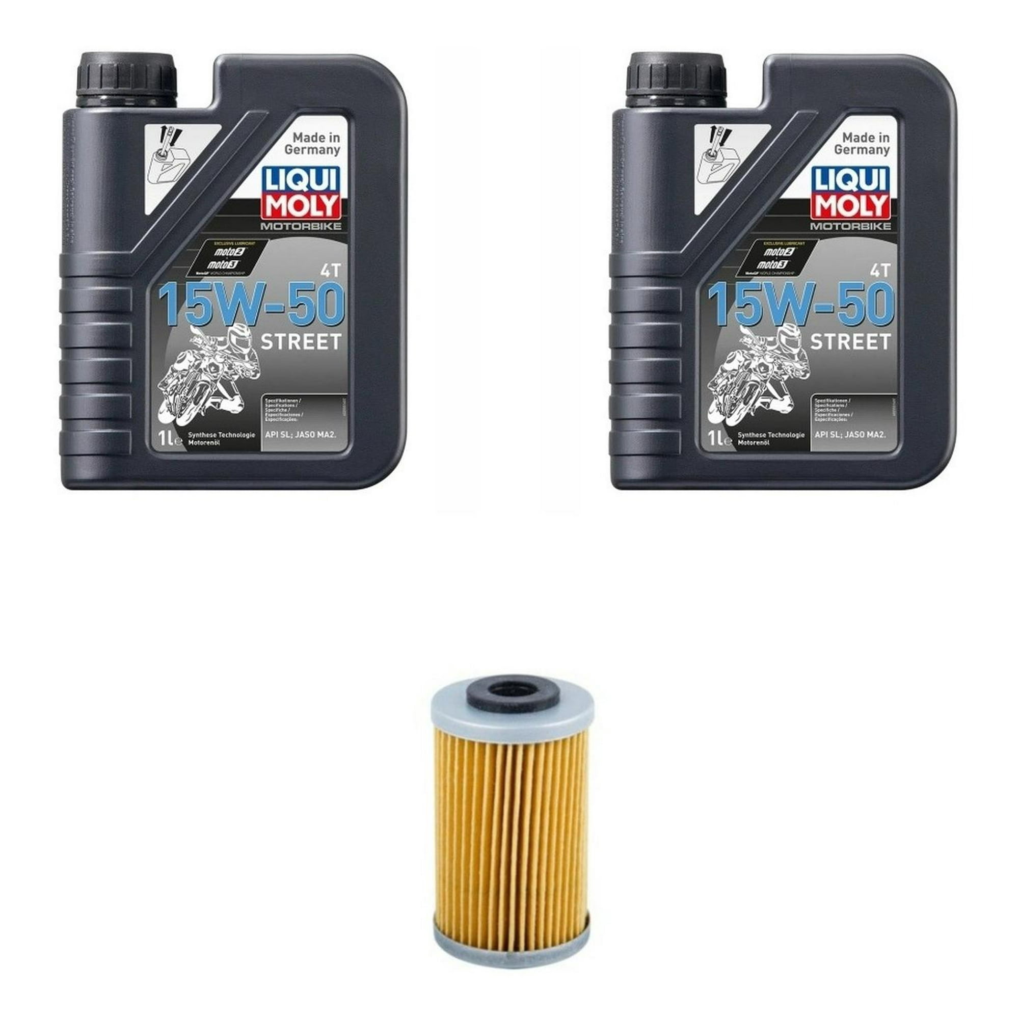 Liqui Moly - Kit Mantencion Ktm Para Duke 250 390 (2l + Filtro Japones)