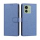 thumbnail image 2 of Funda Cartera de PU para Motorola Edge 40 con Tarjetas, Azul, 2 of 6