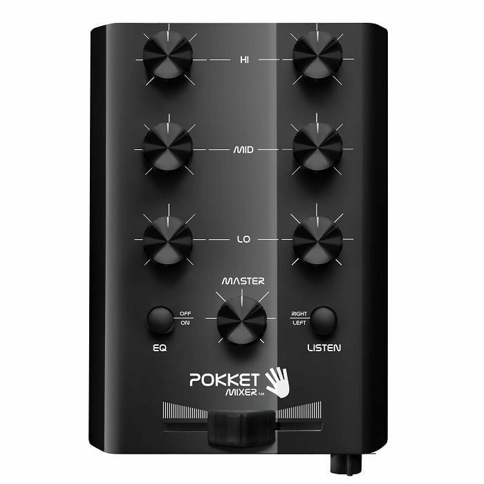 Pokketmixer - Mini Dj Mixer Pokket Mixer, Midnight Black