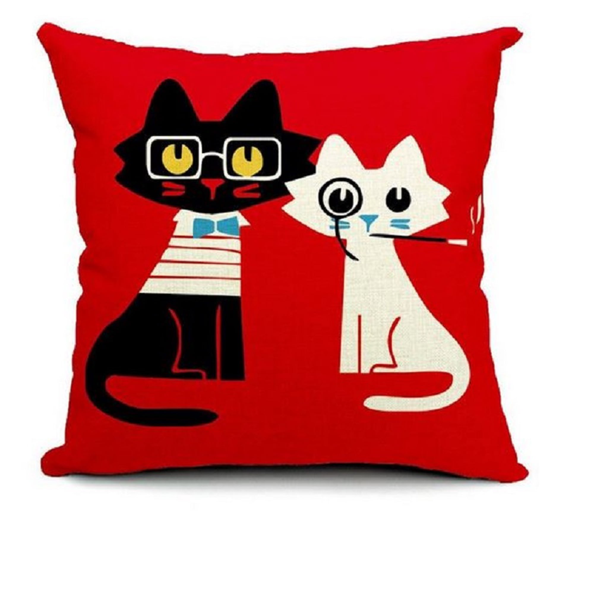 Mc Group - Cojines Decorativos Con Diseños De Animales 45 X 45 Cm