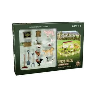 Otuti - Set De Animales De Granja De Juguete