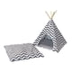 thumbnail image 5 of Tipi Para Mascotas, Casa Para Perros Pequeños, Tienda Para Gatos, Cama, Alfombrilla, Cojín, Perrera Para Cachorros En Interiores, 5 of 5
