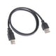 thumbnail image 2 of Cable De Extensión USB 2.0 Línea De Transmisión De Datos De Puerto USB Doble Para Discos Duros 60cm, 2 of 5