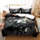 thumbnail image 1 of Fashion Bungou Stray Dogs S4 Bedding Set Cartoon Anime three-piece set Adult Kid Bedroom Duvet cover Sets Kawaii Anime Bed Sheets, 1 of 5