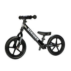 Bicicleta De Balance Strider 12 Sport Negra Para Niños
