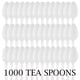 thumbnail image 5 of Cutlery Plasticpro - Cucharillas desechables de plástico (1000 unidades), 5 of 6