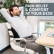 thumbnail image 3 of Almohada con respaldo lumbar, silla de oficina ComfiLife, asiento de coche, 3 of 8