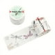 thumbnail image 2 of 1pc/pack Vintage Feathers Flowers Bird Masking Washi Tape Retro Ins Decorative Adhesive Material Sticker Label Scrapbooking 1.57inch*118.11inch, 2 of 4