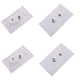 thumbnail image 1 of Conector Coaxial F De 4 Piezas, Conector Ethernet De Red RJ45, Toma De Placa De Pared, 1 of 5