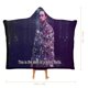 thumbnail image 2 of Esta es la Piel de un Asesino Bella Manta Capa con Capucha Anti-Bolitas, Manta de Lana Ártica Suave, Manta Portátil de Felpa Ligera y Lujosa, Poncho para Siesta en Casa y Oficina, 100*130cm, 2 of 6