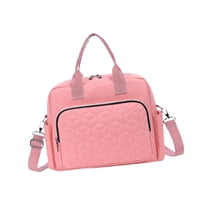 Bothyi - Bolsa De Pañales Tote Elegante Bolsa De Pañales Para Bebés Para Refrigerios Viajes Actividades Al Aire Libre Rosa