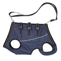 Xusx111 - Piernas Traseras Con Manijas, Portador De Eslinga De Ascensor Para Perros Ajustable Para Ancianos, Discapacitados, Lesiones Articulares, Artritis, Pérdida De Estabilidad Perros (Azul Marino