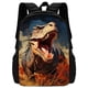 thumbnail image 1 of Mochila Jurassic Period Pattern School Backpack for Child ,Cartoon Dinosaur School Bags for Boys Girls,School Backpack for Child, 1 of 3