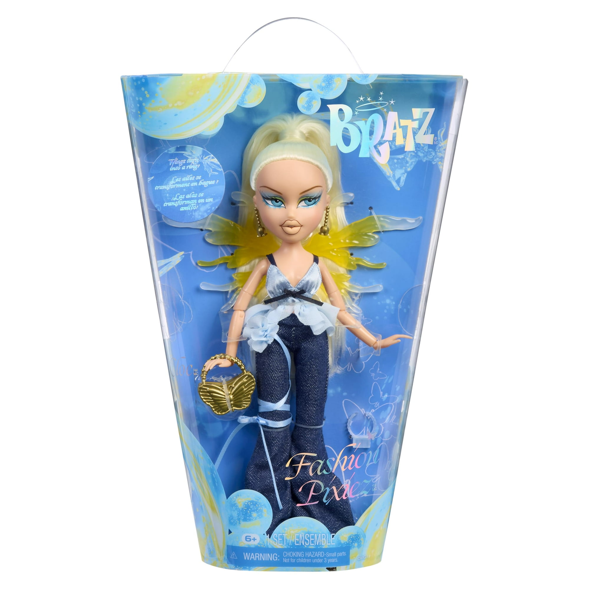 Muñeca De Moda Bratz Fashion Pixiez Cloe Con Moda Real