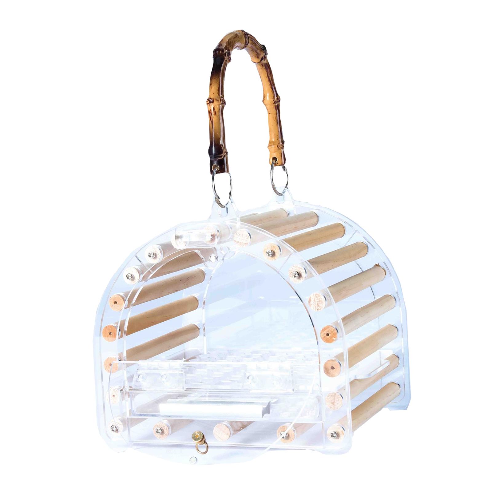 Ioensy - Jaula Transportadora De Pájaros, Jaula Transportadora Para Mascotas, Cacatúa Para Cobayas, Pinzones, Conures