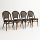 thumbnail image 1 of Pack de 4 Sillas Bistro Parisina Textileno - Café Oscuro, 1 of 7