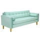 thumbnail image 2 of Sofa Retro 3cg Felpa 01 Verde Agua, 2 of 6