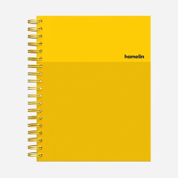 Cuaderno Hamelin 20x25 cm Rayado universitario Tapa dura 150 págs