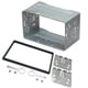 thumbnail image 1 of Estuche universal para estéreo de coche con doble DIN y marco Soundway, 1 of 8