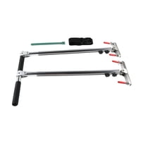 Magideal - Car Pedal Assist Control Controlador De Mano Ajustable De Aluminio Dispositivo Portátil Para Vehículos Ayuda Para Conducir Discapacitados Función De