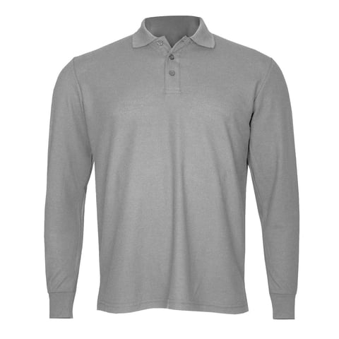 Andesland - Polera Algodón Pique Manga Larga Hombre