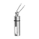 thumbnail image 1 of Collar De Urna De Cremación Contenedor Colgante De Recuerdo Para Artículos Privados Cabello Hombres Argent, 1 of 5