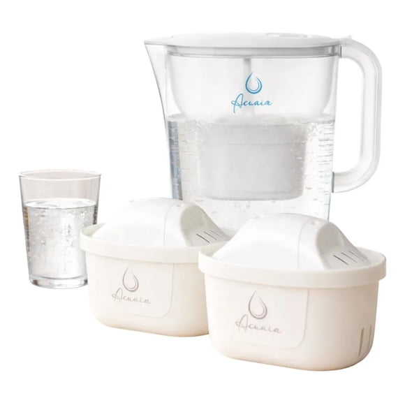 Jarra Filtradora Acuaia 1.5l Niva + 2 Filtros Blanco