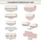 thumbnail image 2 of Set de Utensilios para Hornear Country Kitchen 13 Piezas Rosa Antiadherente, 2 of 7