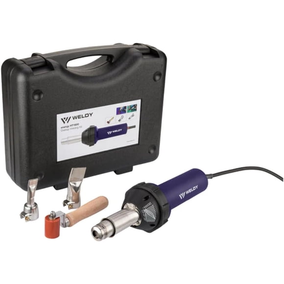 Soplete Aire Caliente Weldy HT1600 1600W Kit PVC TPO