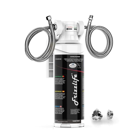 Sistema de filtro de agua Frizzlife MK99 para debajo del fregadero, 1600 galones