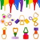 thumbnail image 5 of Juguete Montessori para clasificar y apilar Symdiro para 1 a 3 años, 5 of 6