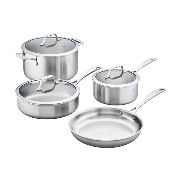 Batería de cocina ZWILLING Spirit 3 capas, 7 piezas, acero inoxidable