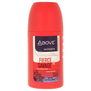 Desodorante Antitranspirante Con Personalidades De Horas, Feroz Y Salvaje De Above Para Mujeres, Desodorante Roll-On