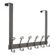 thumbnail image 1 of Perchero de Pared de 1 Paquete, Gancho para Abrigos, Perchero para Sombreros, Ganchos de Pared para Colgar con 6 Ganchos para Entrada, Baño, Dormitorio Gris 15.4*11, 1 of 6