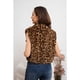 thumbnail image 4 of Chaqueta Corta Mujer Sin Mangas Peluda Animal Print 6097, 4 of 4