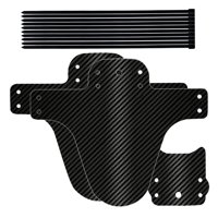 Ioensy - Juego De Guardabarros Delanteros Y Traseros Para Bicicleta De Montaña