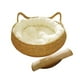 thumbnail image 5 of Cesta Para Cama De Gato, Tabla Rascadora Para Gatitos, Perros Pequeños, Gatos De Interior, Almohada Blanca De 38x13cm, 5 of 5