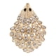 thumbnail image 3 of Cute Sparkle Rhinestone Hedgehog Porcupine Shape Animal Brooch Pin Gold, 3 of 5