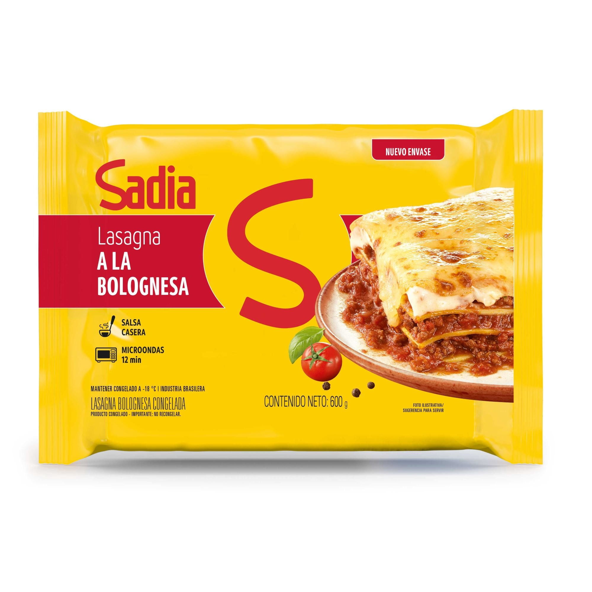 Lasagna A La Bolognese 600 g Sadia