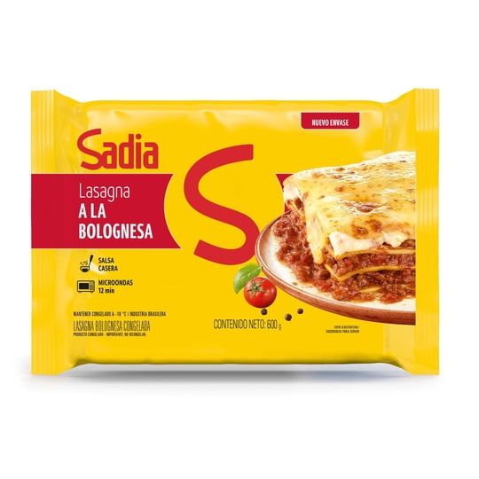 Lasagna A La Bolognese 600 g Sadia