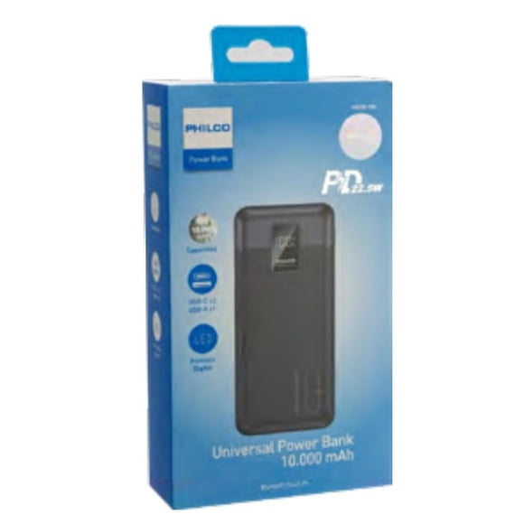 POWERBANK PHILCO 10.000MAH