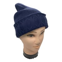 Ekolmac Center - Gorro Beanie Con Doblez Y Tejido Unicolor Forro Chiporro Unisex Jovenes Adulto